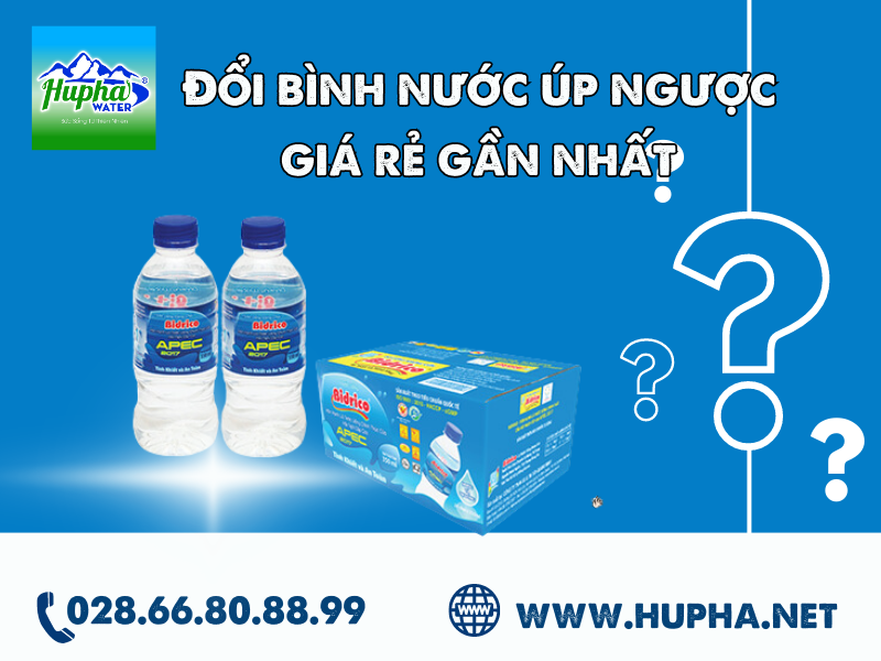 Gọi Giao Nhanh Nước Bidrico Nước Uống Đóng Thùng, Đóng Chai tại TP. HCM - HuPha Water