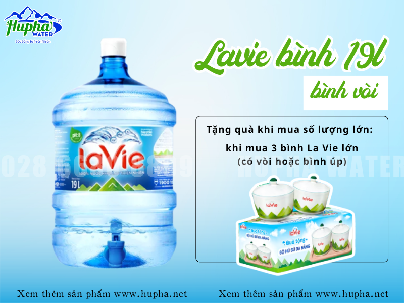 Đặt nước giao nhanh 24/7 - Gọi ngay nước uống Lavie (028) 6680 8899