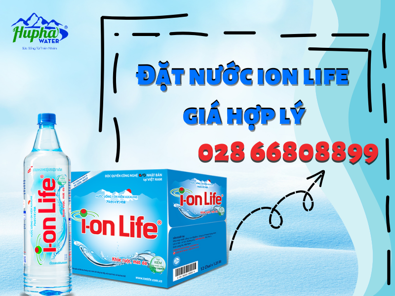 Đặt nước ion life giá hợp lý, an toàn người dùng tại TP. HCM