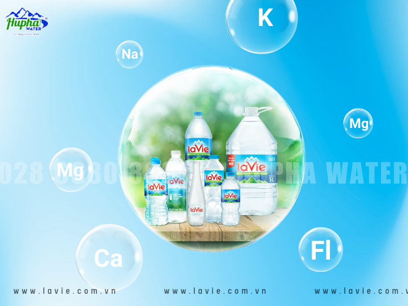 Đại lý nước uống Lavie đóng chai, đóng bình TPHCM