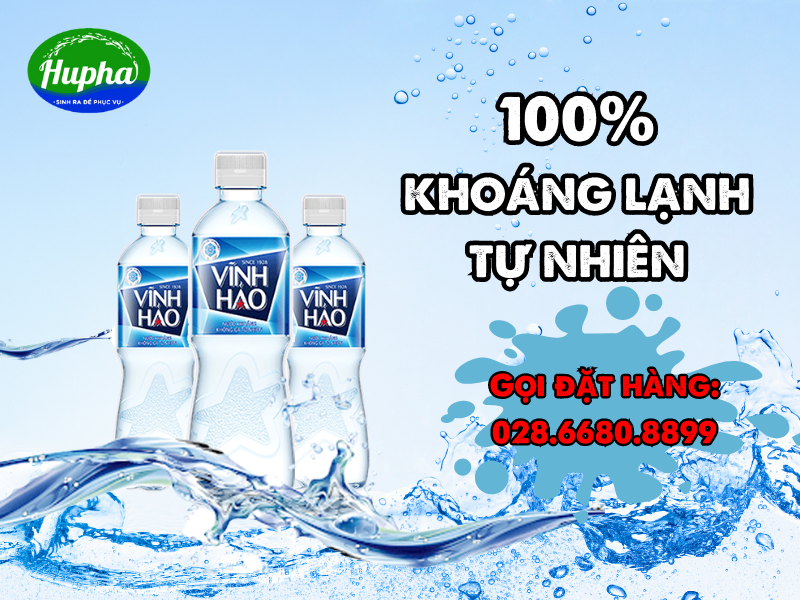 Nước Đóng Thùng Vĩnh Hảo Bình 20 Lít Chính Hãng, Uy Tín - Nước Tinh Khiết ViHaWa Nước uống Vĩnh Hảo bình 20 lít có Vòi - giá cạnh tranh tại HuPha