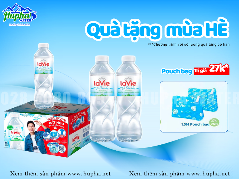 Vì Sao Nước Lavie Tinh Khiết 500ml Là Sự Lựa Chọn Hàng Đầu Của Người Tiêu Dùng TP.HCM?