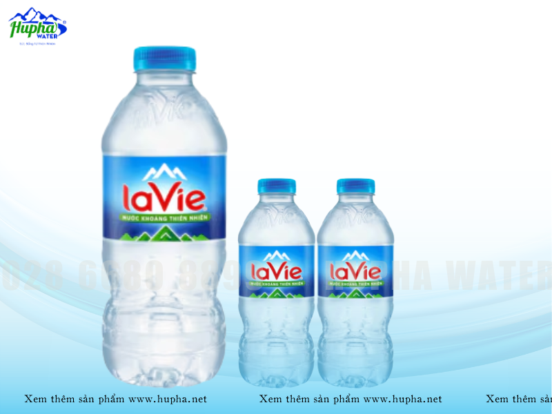 Lựa chọn đúng loại chai nước Lavie phù hợp với nhu cầu người dùng TPHCM