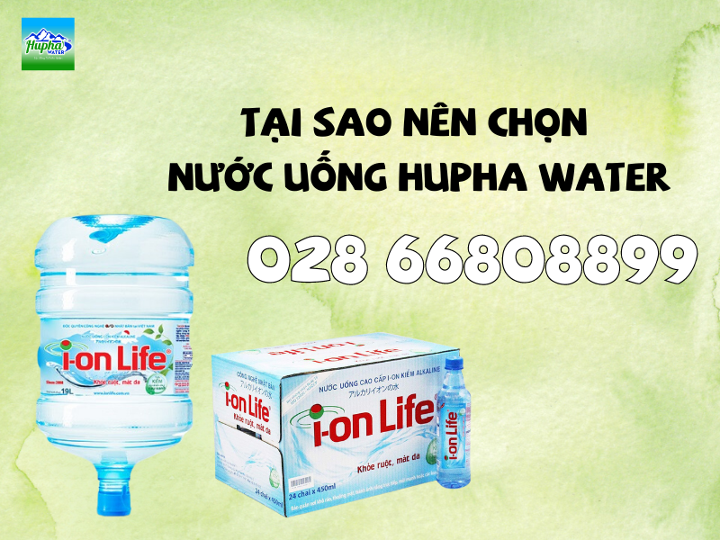 Nước ion life 19l có vòi nhận ngay ưu đãi tại HuPha Water