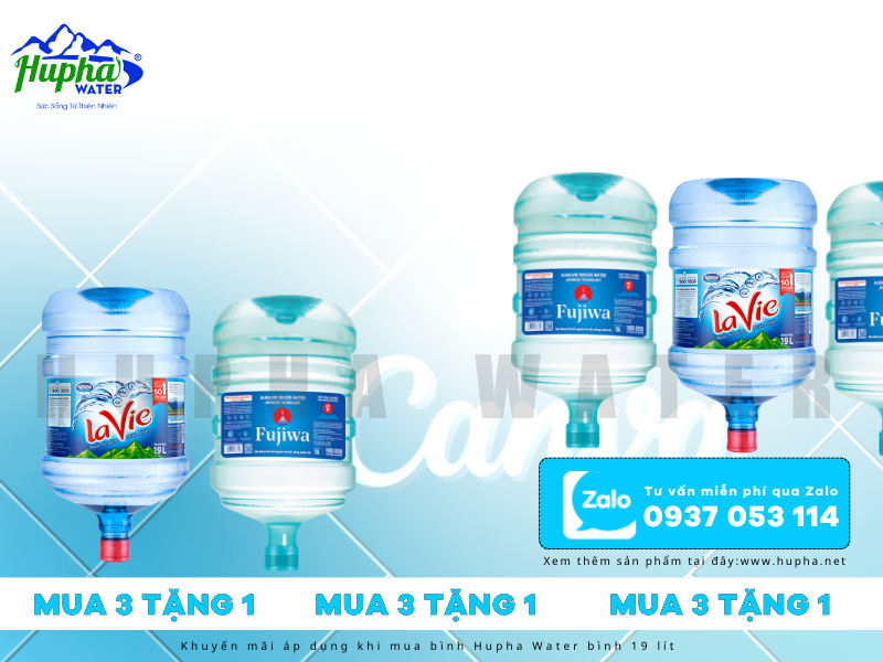 Dịch vụ đặt nước đóng bình, đóng chai đơn giản - GIAO NHANH 24/7