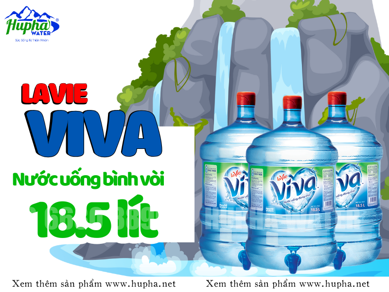 Nước uống đóng bình 18.5L Lavie – Sự lựa chọn tối ưu cho sức khỏe