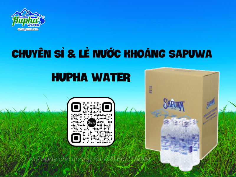 Chuyên Sỉ & Lẻ Nước Khoáng Sapuwa, Giao Hàng Tận Nơi FREESHIP