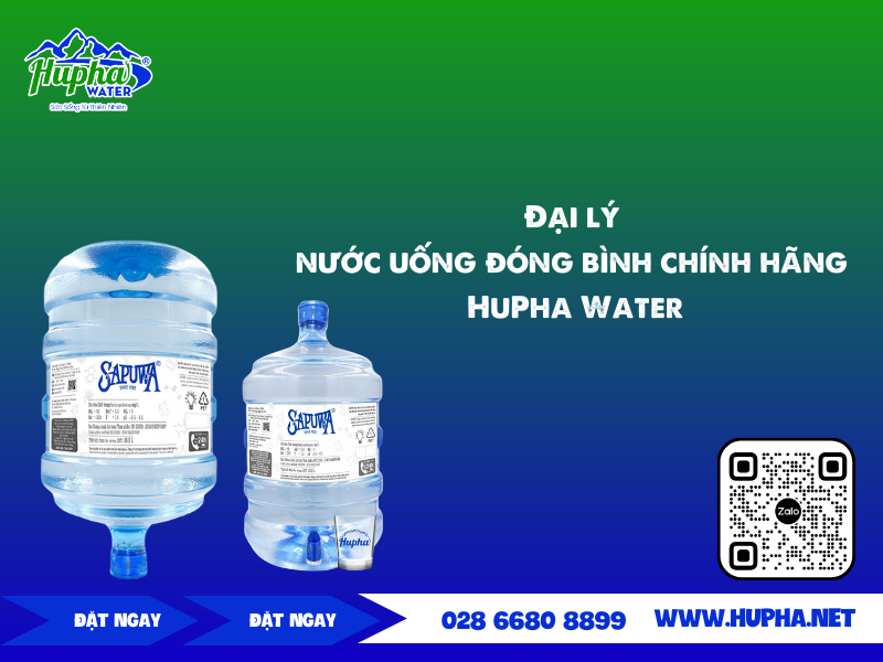 [CHÍNH HÃNG] HuPha Water Cung cấp nước Sapuwa An Toàn Sức Khỏe