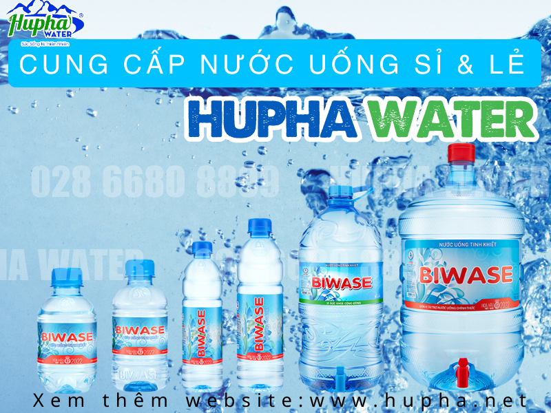 Lợi ích có được từ nước uống Biwase thùng 24 chai - HuPha Water