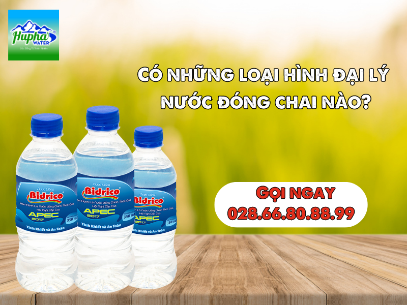 HuPha Water - Nước uống Bidrico dạng chai 500ml quận Bình Thạnh -Vận Chuyển Tận Nhà