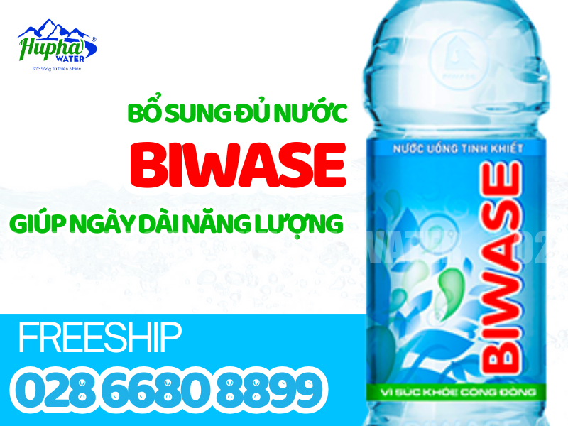 Mua Nước Biwase 250ml Tại HuPha Water - Chất Lượng Đỉnh Cao, Giá Thành Hợp Lý