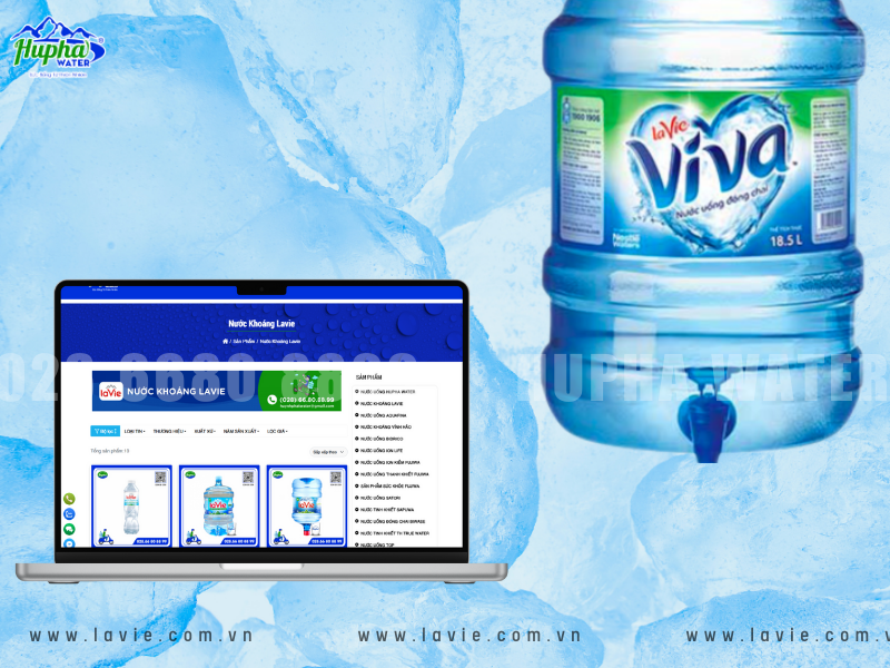 Nước khoáng thiên nhiên Lavie tinh khiết, an toàn - GIAO NHANH TẬN NHÀ 