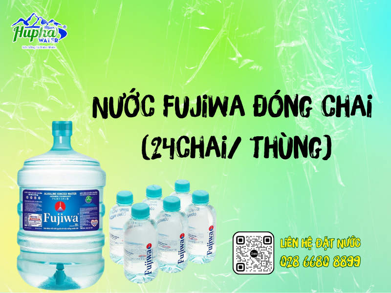 Nước Fujiwa đóng chai 450ml (24chai/ thùng) 