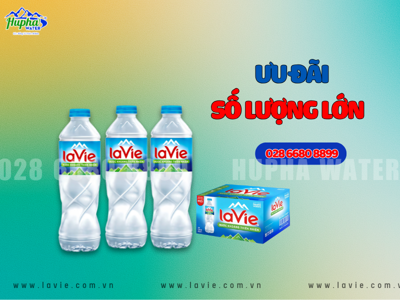 Nước uống cho sức khỏe tốt, giá ưu đãi với nhiều quà tặng đi kèm HuPha Water - 028 6680 8899