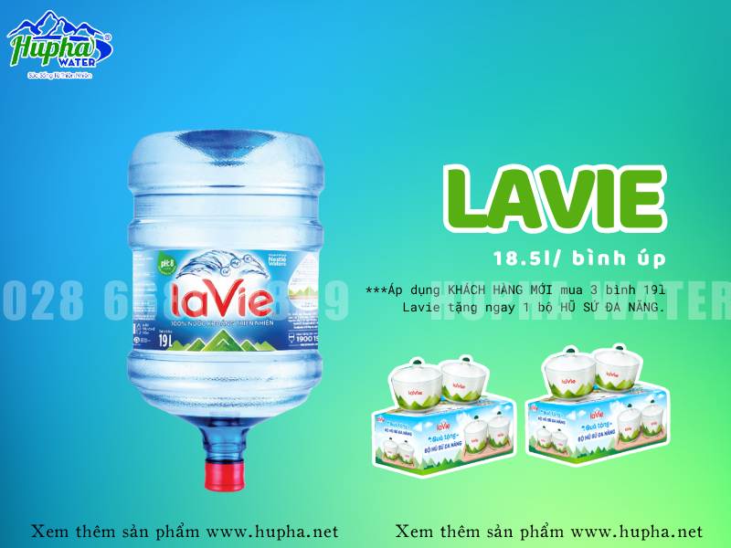 Chọn mua chai nước Lavie 1500ml chính hãng, giá cả hợp lý - HOTLINE 028 6680 8899