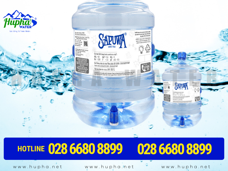 Nhà cung cấp nước uống đóng bình sỉ và lẻ số lượng lớn tại quận 1 - Hupha Water