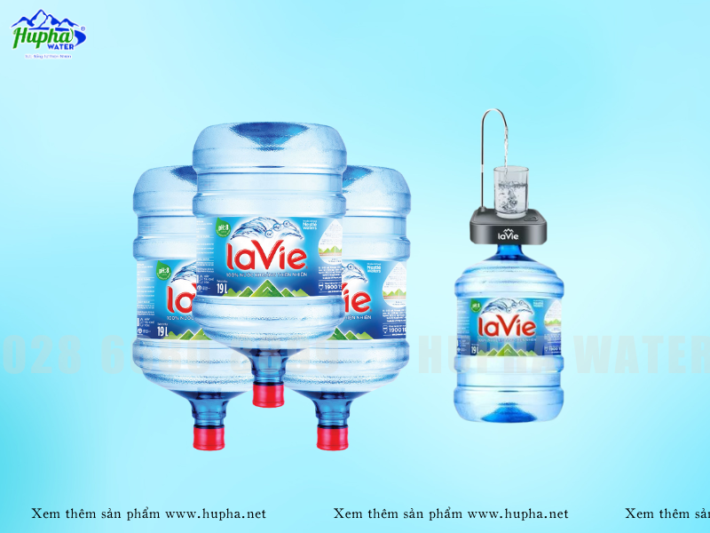 Chân bình nước Lavie, giá như thế nào trên thị trường tại TP.HCM