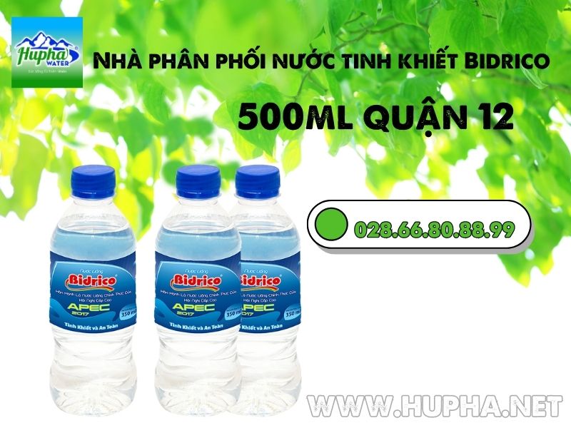 [HuPha Water] Giao nước uống bidrico quận 12 - Phục vụ giao nước miễn