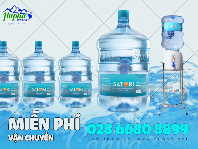 Nhà phân phối nước uống đóng bình chất lượng tại Hóc Môn, GIAO NHANH 24/7