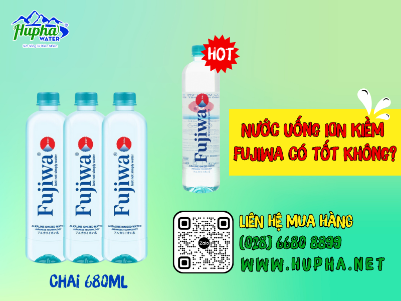 Nước uống ION KIỀM FUJIWA có tốt không?