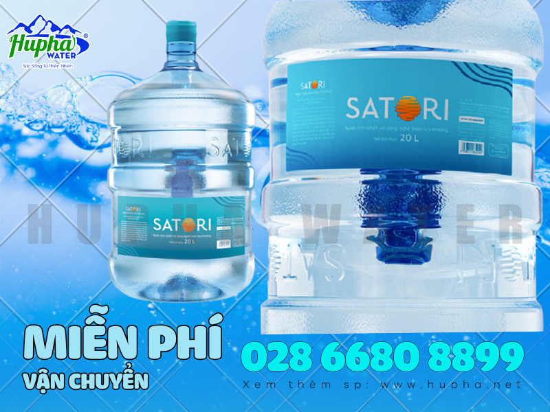 Quận Bình Tân - Dịch vụ giao nhanh, giá tốt với nước uống đóng bình Hupha Water