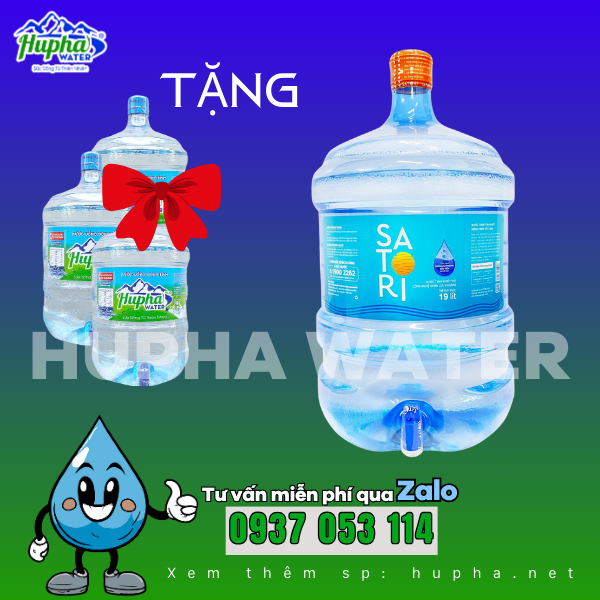 Chương trình khuyến mãi của Aquafina - Nhà cung cấp nước HuPha Water