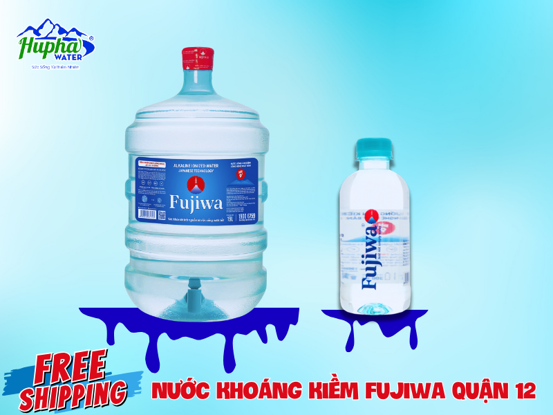 Nước khoáng kiềm Fujiwa quận 12 - Miễn phí vận chuyển