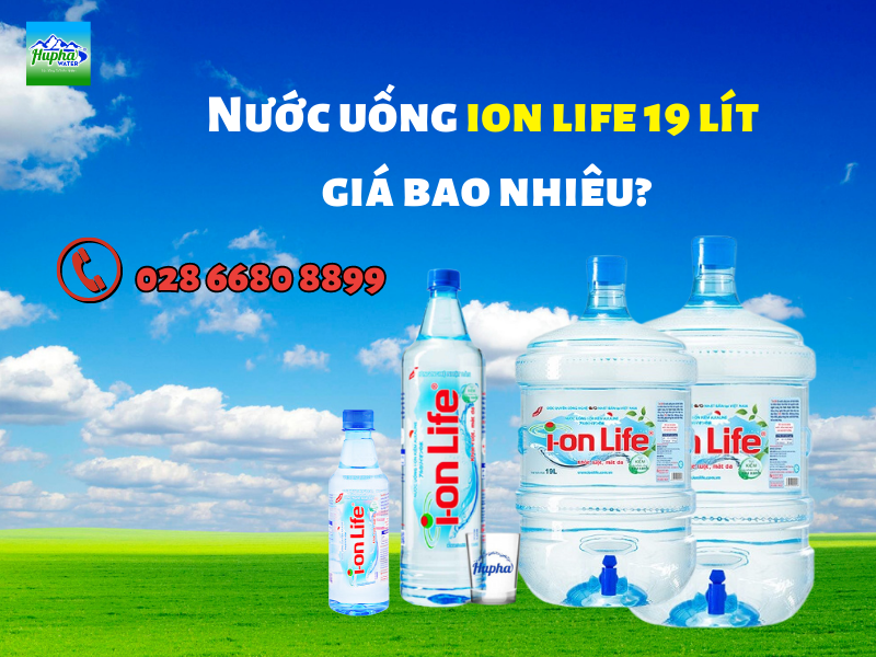 Nước uống ion life giá bao nhiêu tại TP. HCM?