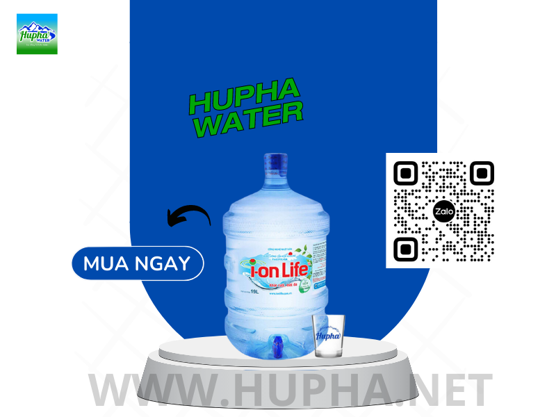 Công ty nước suối ion life - HuPha Water