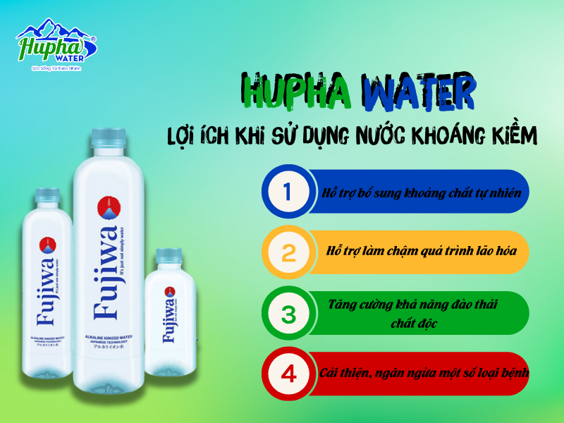 Lợi ích khi sử dụng nước ION KIỀM FUJIWA - HuPha Water