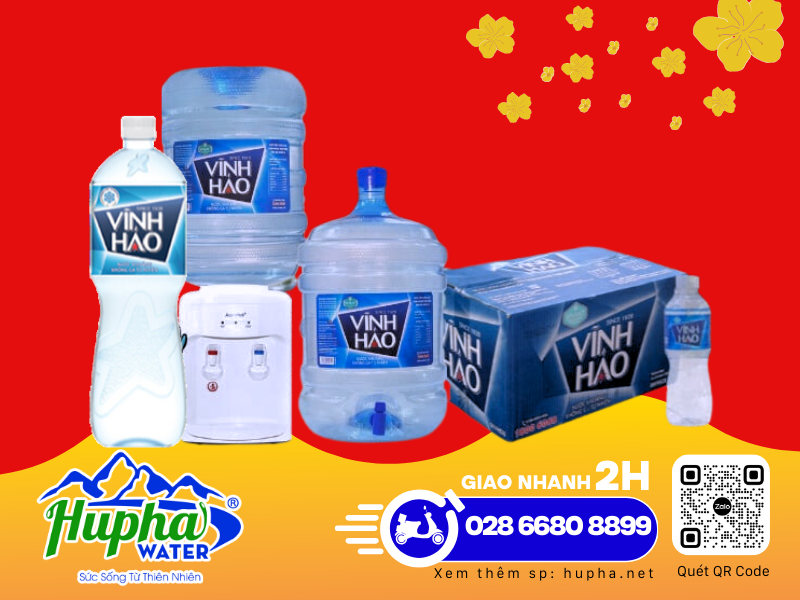 Dịch vụ cung cấp nước uống an toàn Vĩnh Hảo - Vihawa sỉ và lẻ TP. HCM