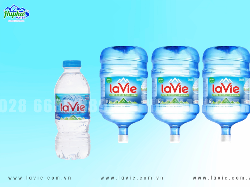 Nguồn nước khoáng Lavie tinh khiết, tự nhiên, chính hãng, giao nhanh chóng tận nơi TPHCM