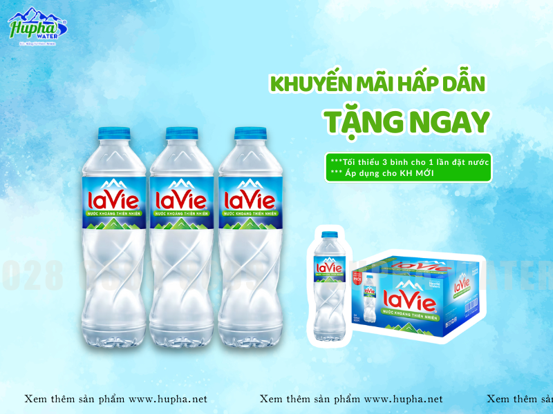 Vì Sao Nên Chọn Bình Nước Uống Lavie Cho Gia Đình, Văn Phòng, Doanh Nghiệp?