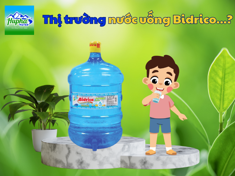 [HuPha Water] Đại lý nước uống Bidrico quận Tân Bình