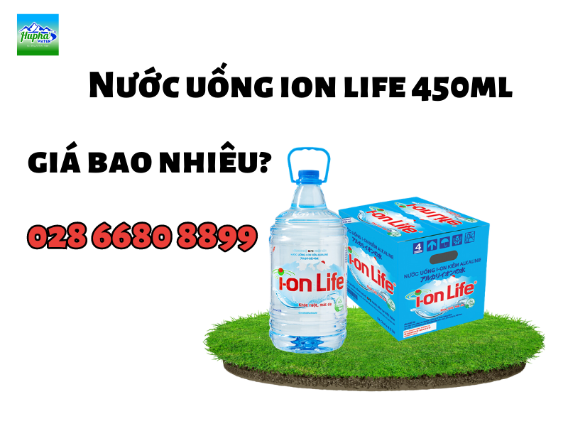  Nước uống ion life 450ml giá bao nhiêu tại TP. HCM?