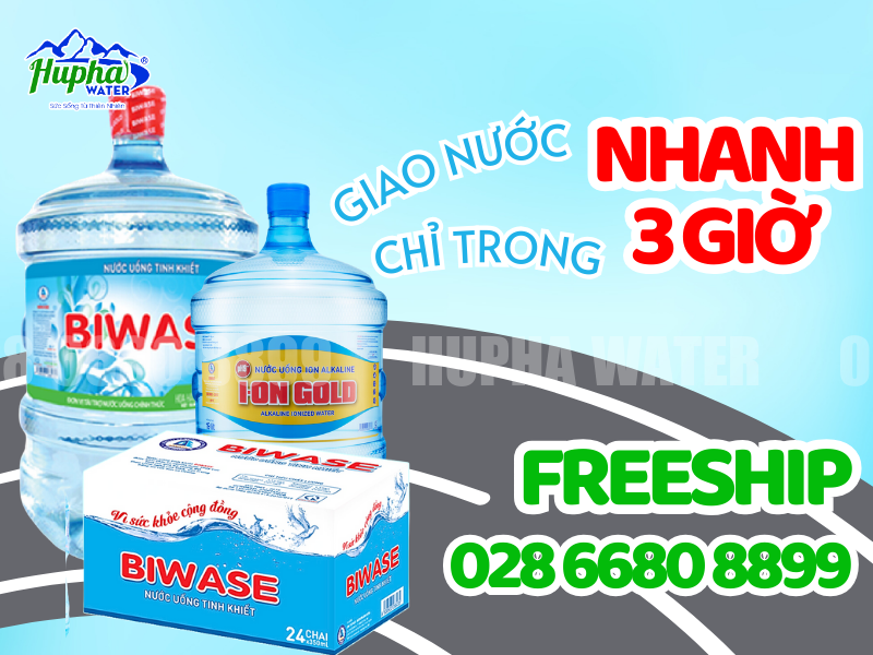 Nước Biwase 250ml HuPha Water - Giải Pháp Tinh Khiết Cho Mọi Gia Đình