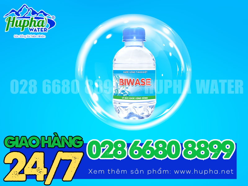 Nước uống Biwase 250ml tiện lợi - chăm sóc sức khỏe toàn diện cho gia đình