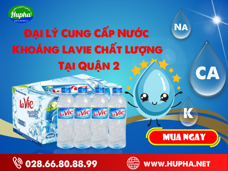 Đại lý cung cấp nước quận 2 - HuPha