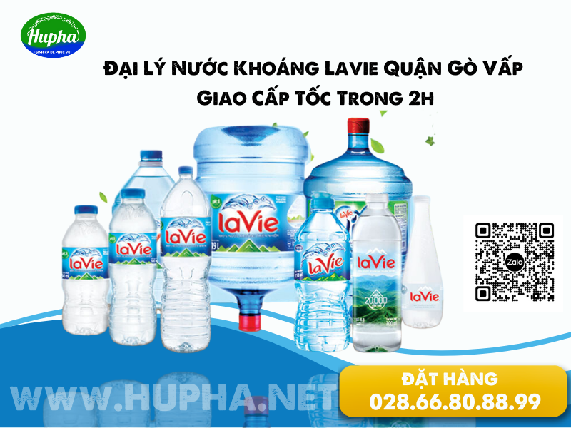 Đại lý nước Lavie Gò Vấp - HuPha