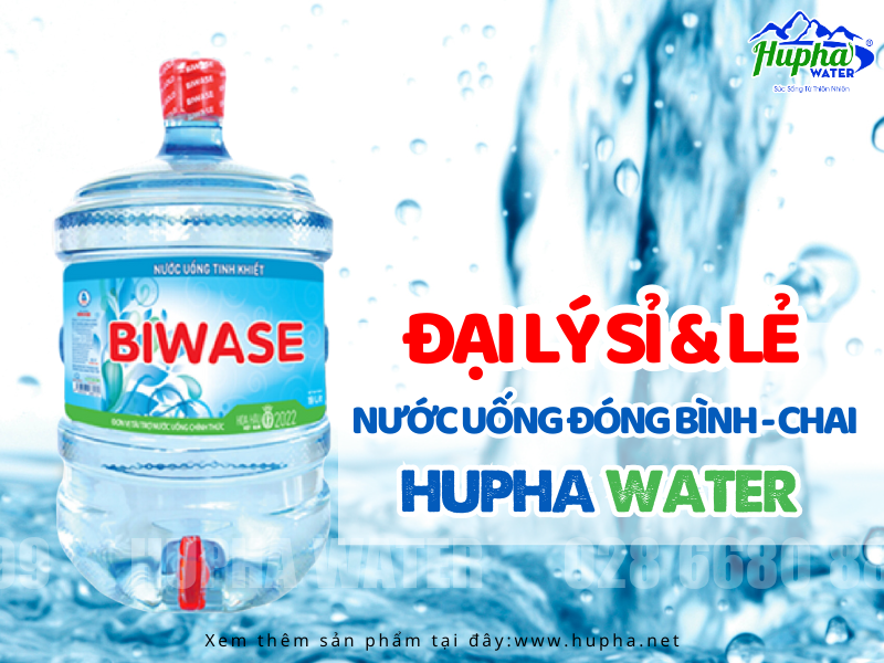 Đại lý nước Biwase sỉ và lẻ HuPha Water