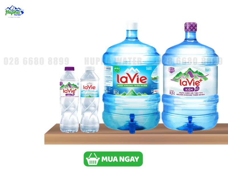Dịch Vụ Giao Nước LaVie Kiềm+ Tận Nơi TP.HCM Ngày Càng Được Ưa Chuộng