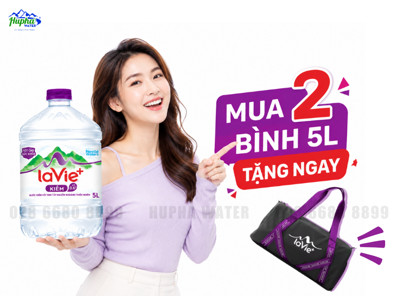 Xu Hướng Đặt Nước LaVie Kiềm+ Online Tại Gò Vấp Ngày Càng Phổ Biến