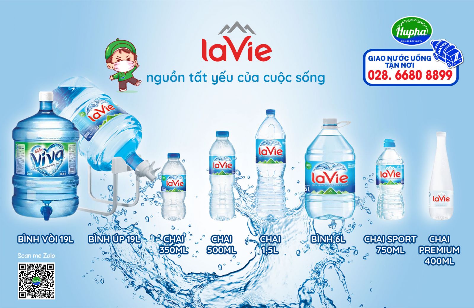 Top 3 bình nước đóng chai được yêu thích nhất hiện nay ?