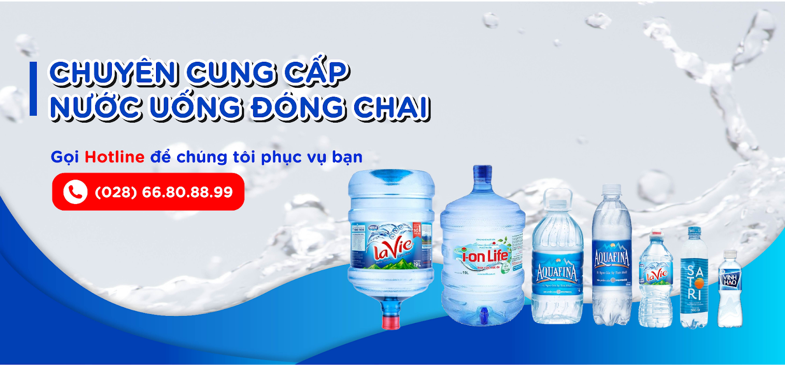 Đại lý nước đóng bình chính hãng tại TP HCM ?