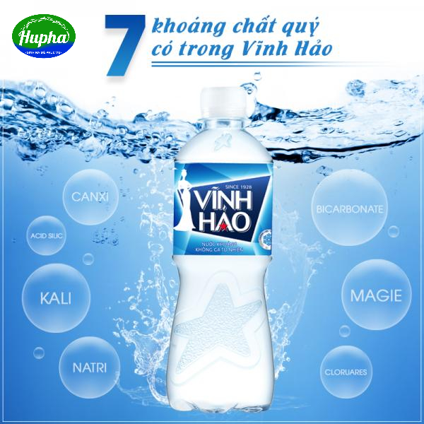Các loại khoáng chất có trong nước Vĩnh Hảo