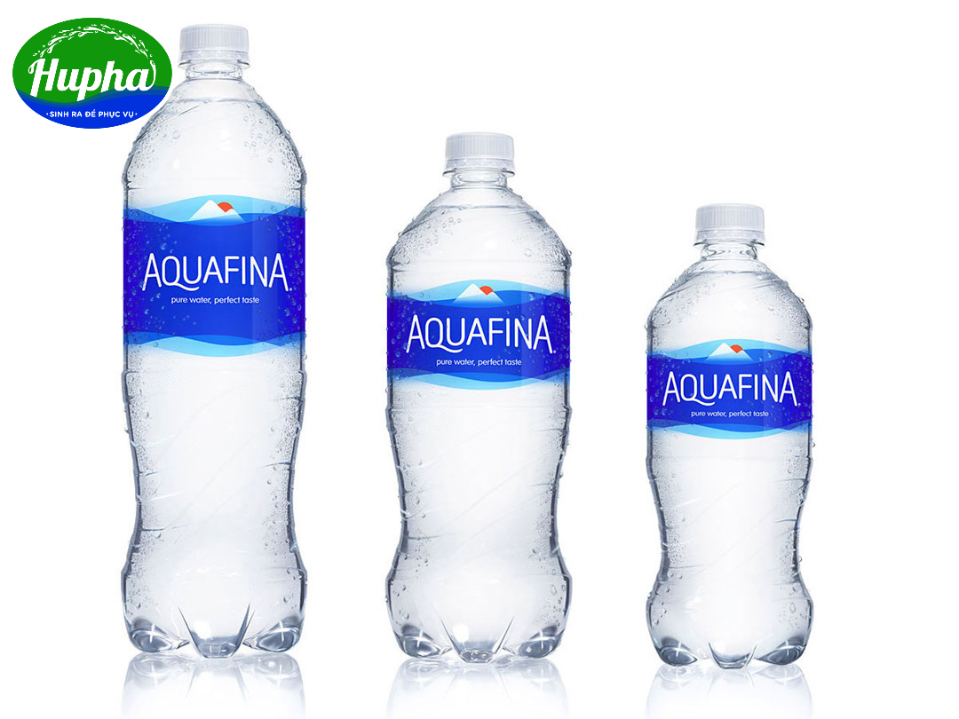 Thành phần nước Aquafina và những lưu ý khi sử dụng nước Aquafina Nước Aquafina dạng chai với mức giá khác nhau