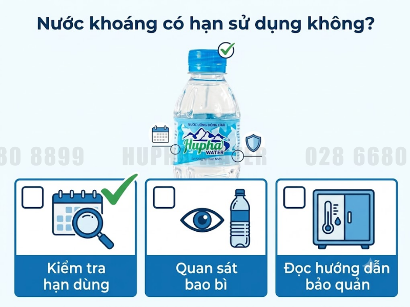 Nước khoáng có hạn sử dụng không?