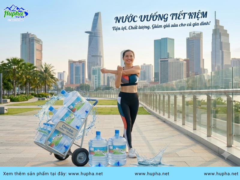 Chọn dung tích khi đặt tại HuPha Water