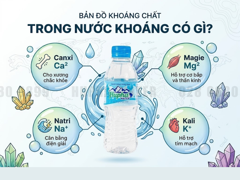 Khoáng Chất Trong Nước Khoáng Đến Từ Đâu?