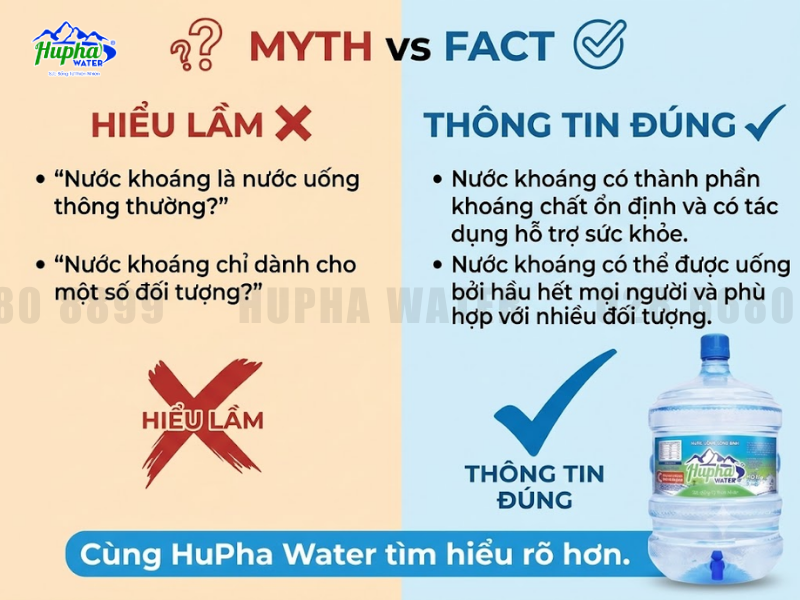 Những Điều Người Mua Nước Khoáng Nên Kiểm Tra